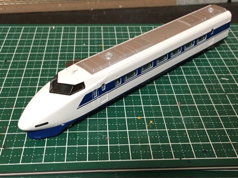 TOMIX 100系新幹線ひかり（Ｇ編成） ～加工難易度～ - 鉄道模型の世界