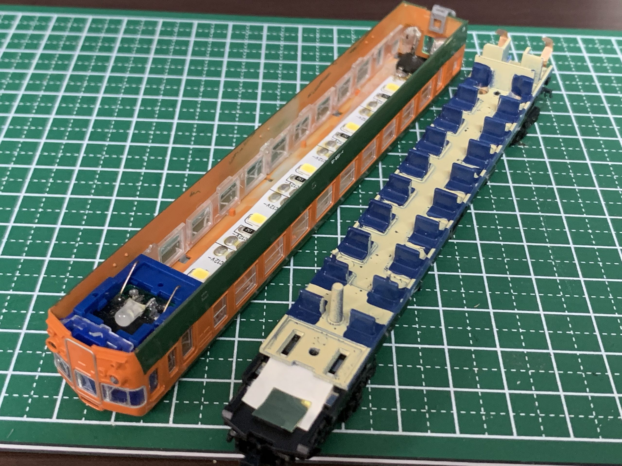 マイクロエース １５５系湘南色 ～加工難易度～ - 鉄道模型の世界