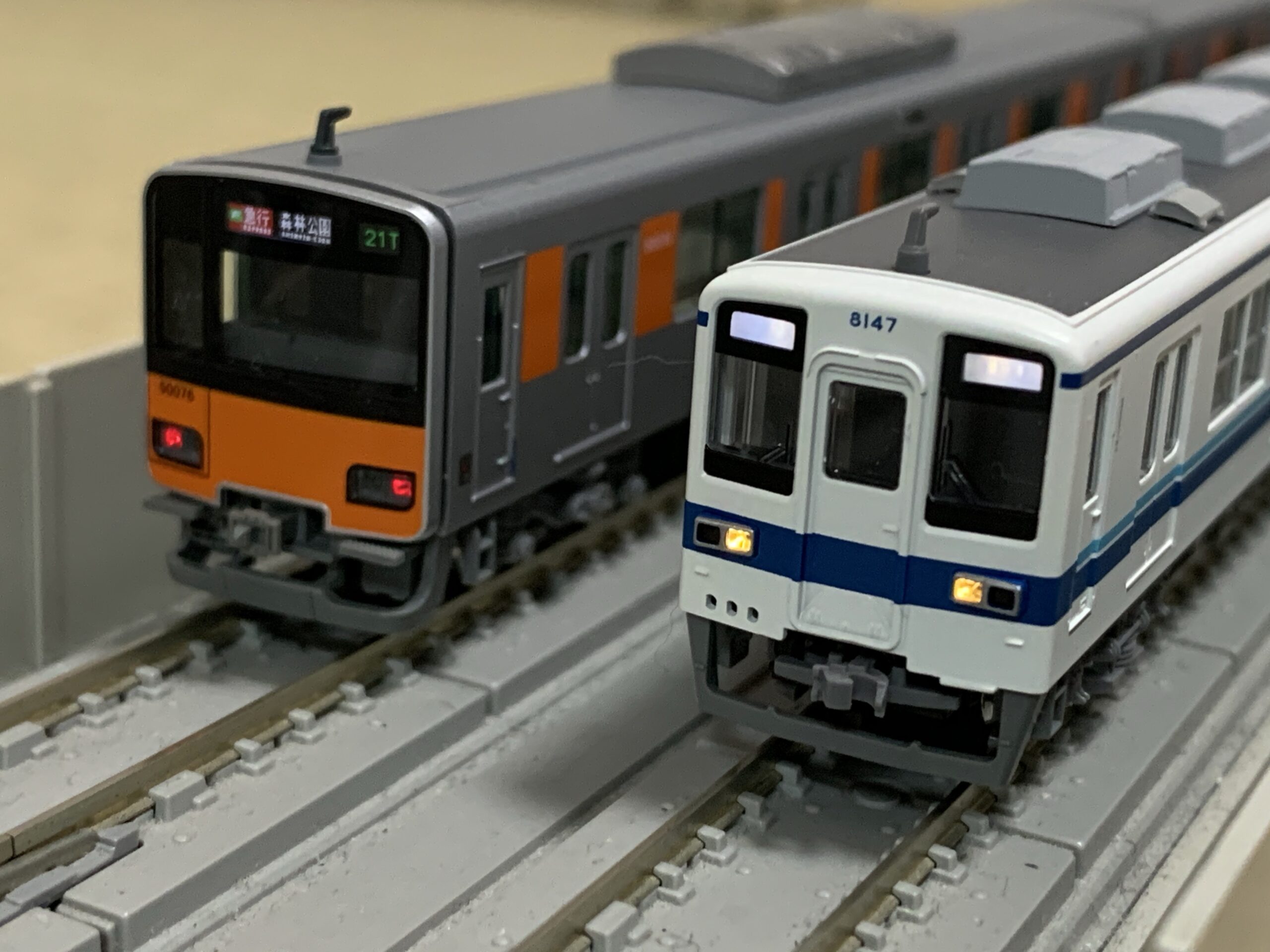 ＫＡＴＯ 東武鉄道８０００系入線 - 鉄道模型の世界